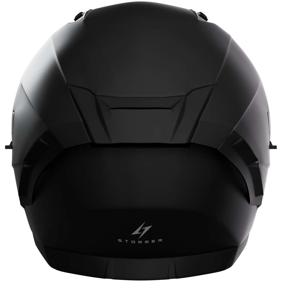 Casco Moto Integrale Stormer BLASTER Nero Opaco