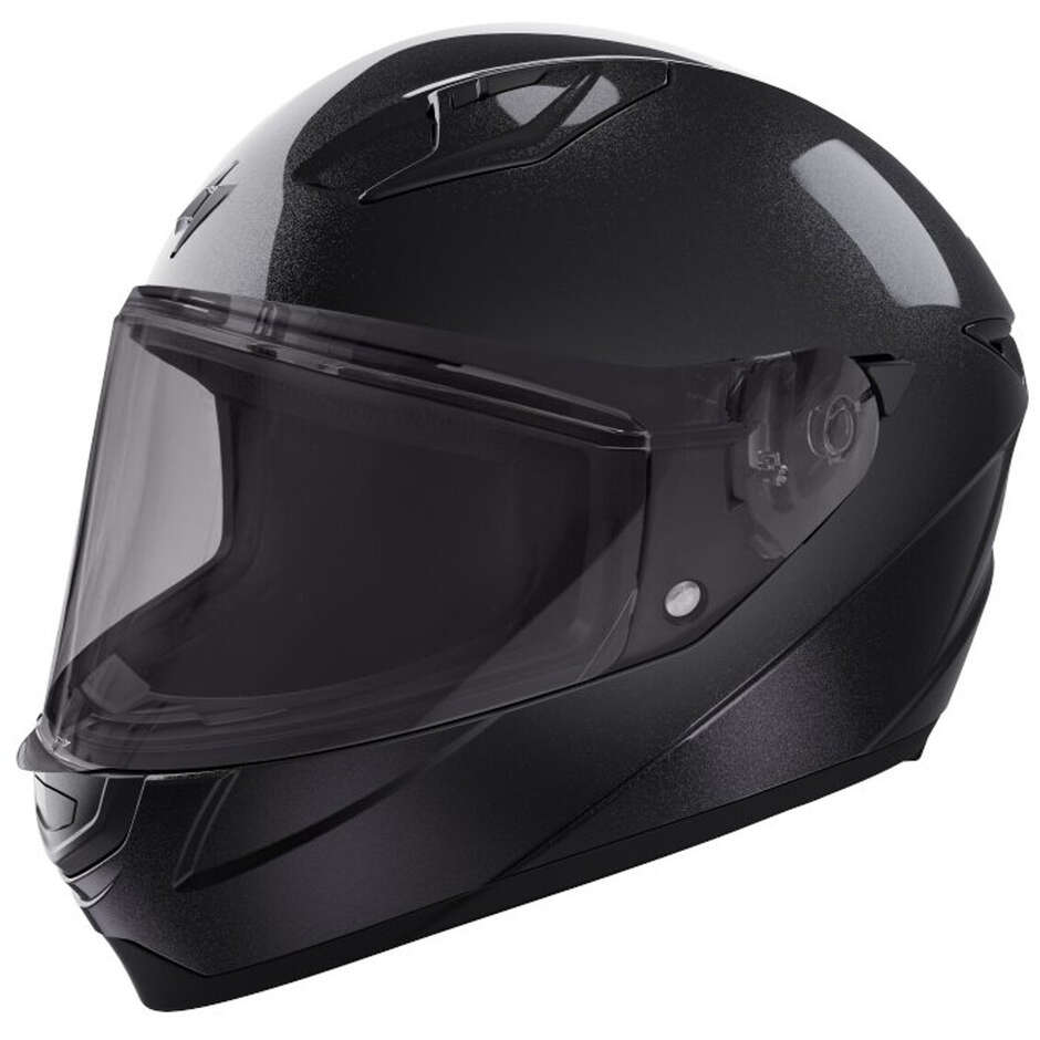 Casco Moto Integrale Stormer Strike Kid Nero Perlato