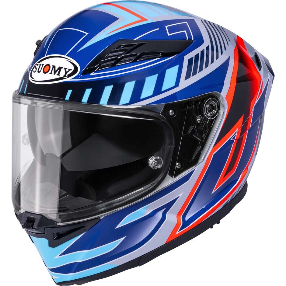 Casco Moto Integrale Suomy  STELLAR 2 DEEPSPACE Grigio Blu