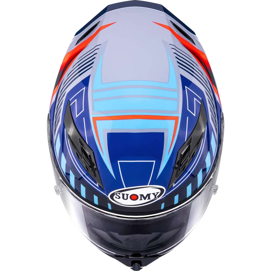 Casco Moto Integrale Suomy  STELLAR 2 DEEPSPACE Grigio Blu