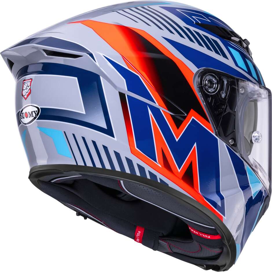 Casco Moto Integrale Suomy  STELLAR 2 DEEPSPACE Grigio Blu