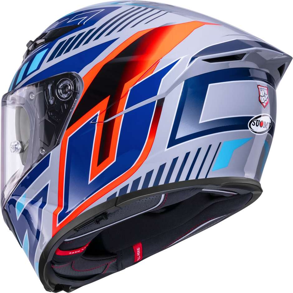Casco Moto Integrale Suomy  STELLAR 2 DEEPSPACE Grigio Blu