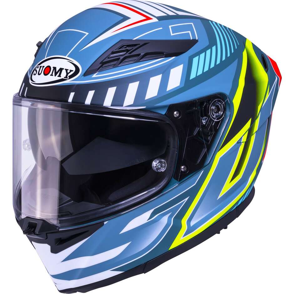 Casco Moto Integrale Suomy  STELLAR 2 DEEPSPACE Opaco Nero Blu