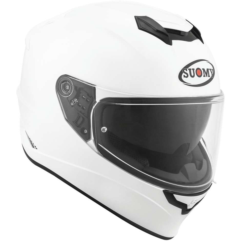 Casco Moto Integrale Suomy STELLAR PLAIN Bianco
