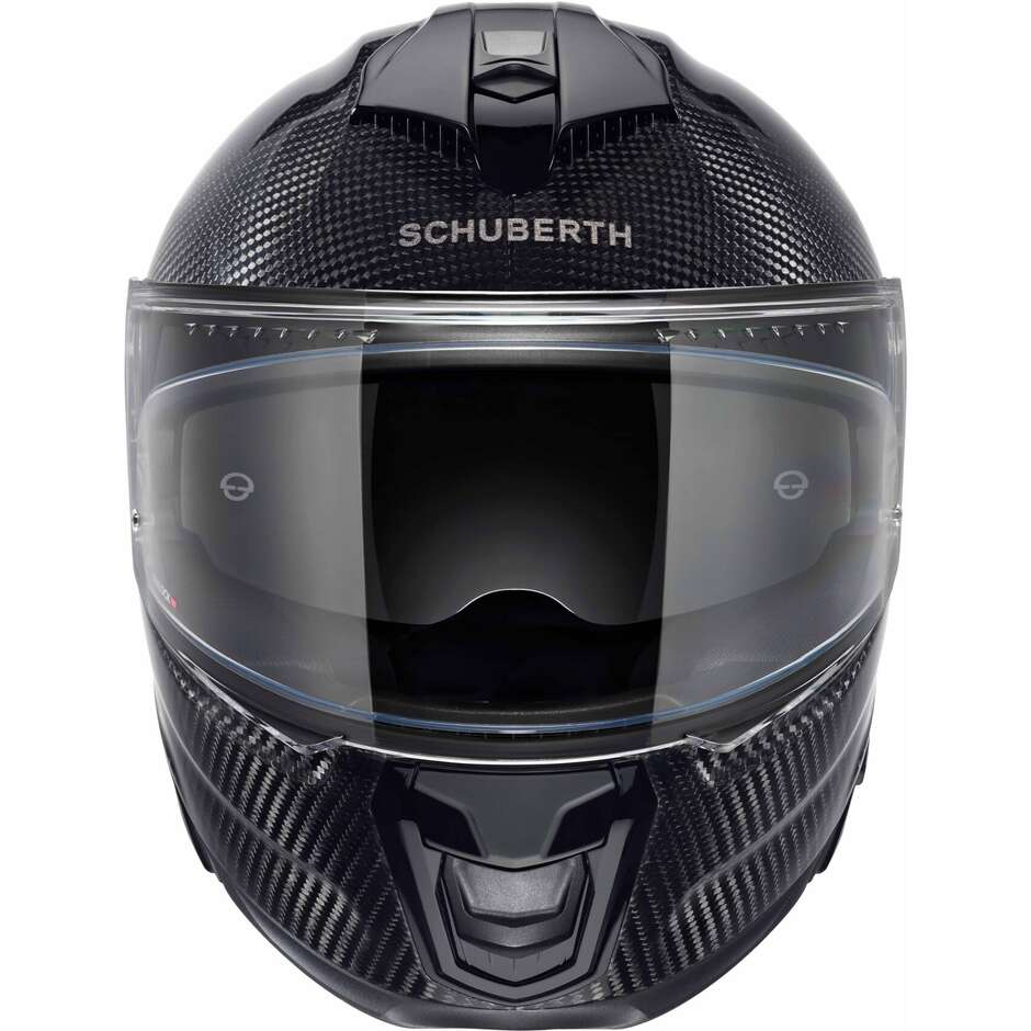 Casco Moto Integrale Touring Schuberth S3 CARBON Nero Lucido
