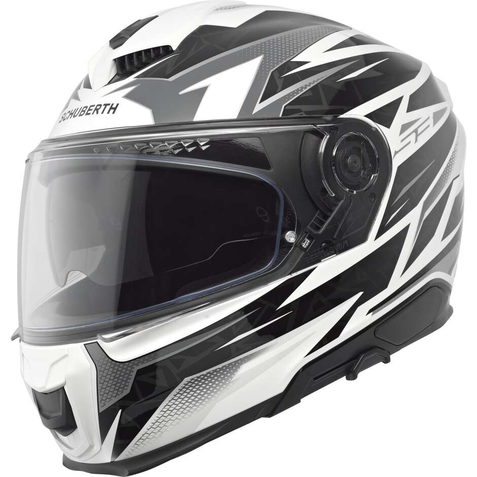 Casco Moto Integrale Touring Schuberth S3 THUNDER Bianco