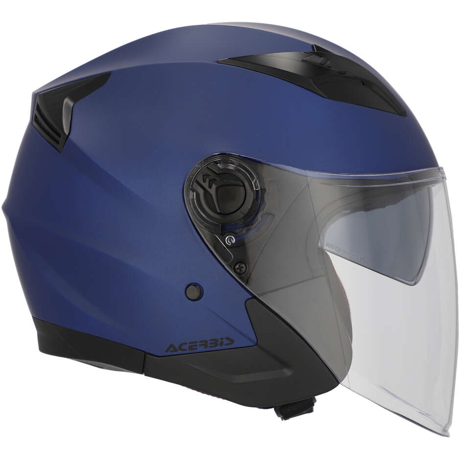Casco Moto Jet Acerbis Firstway 2.0 22.06 Blu Opaco