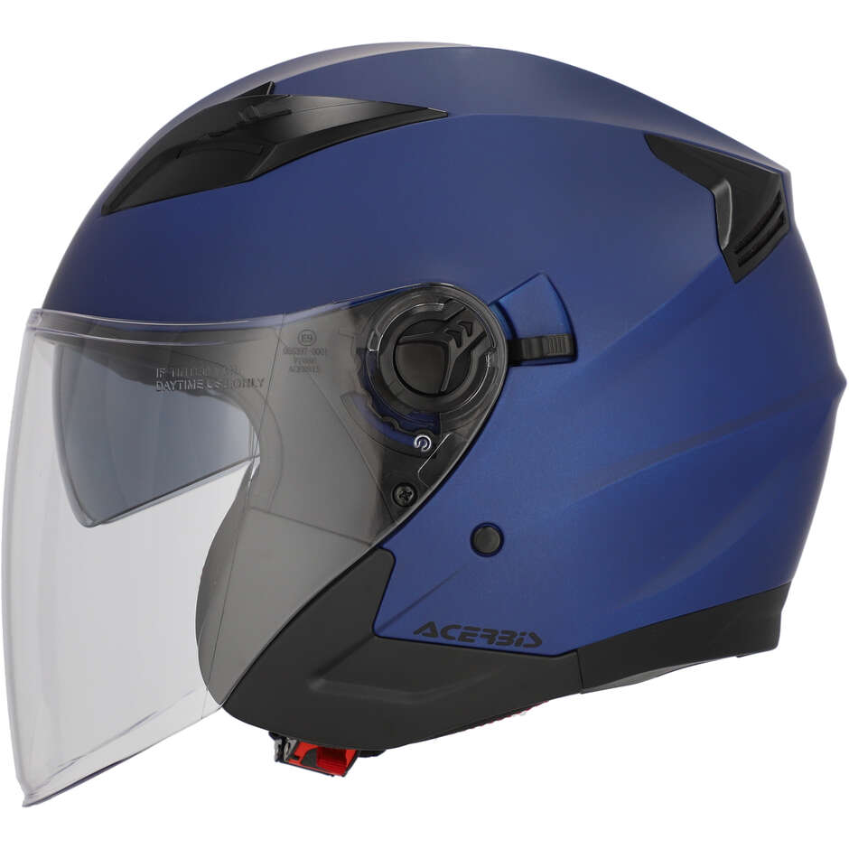 Casco Moto Jet Acerbis Firstway 2.0 22.06 Blu Opaco