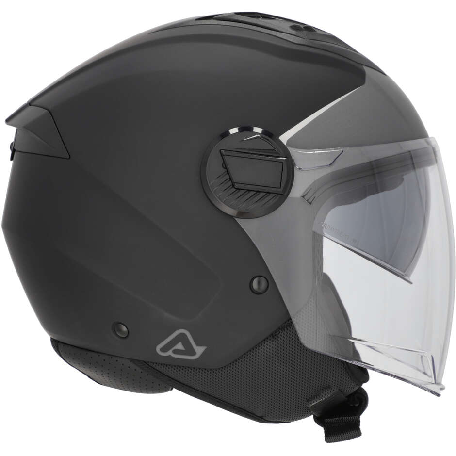 Casco Moto Jet Acerbis Levante Nero Grigio