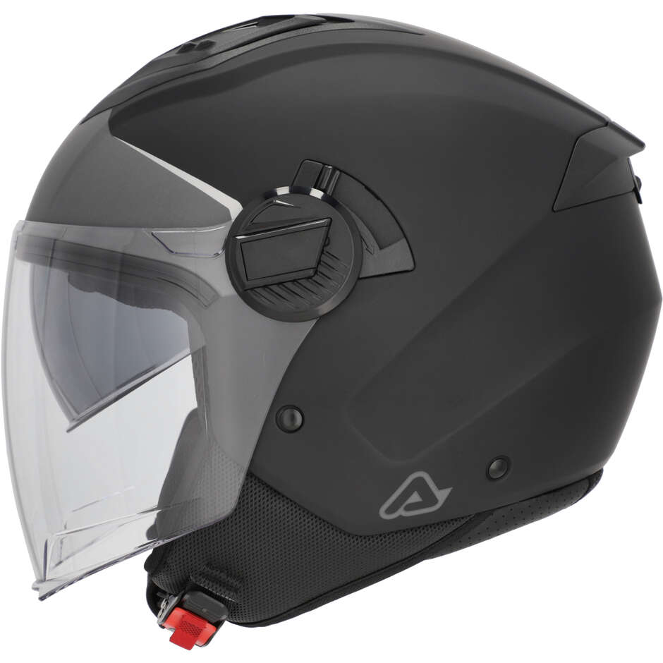 Casco Moto Jet Acerbis Levante Nero Grigio