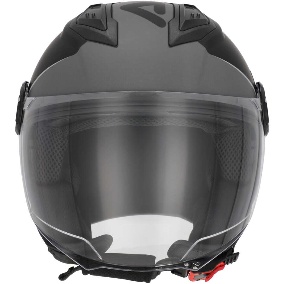 Casco Moto Jet Acerbis Levante Nero Grigio