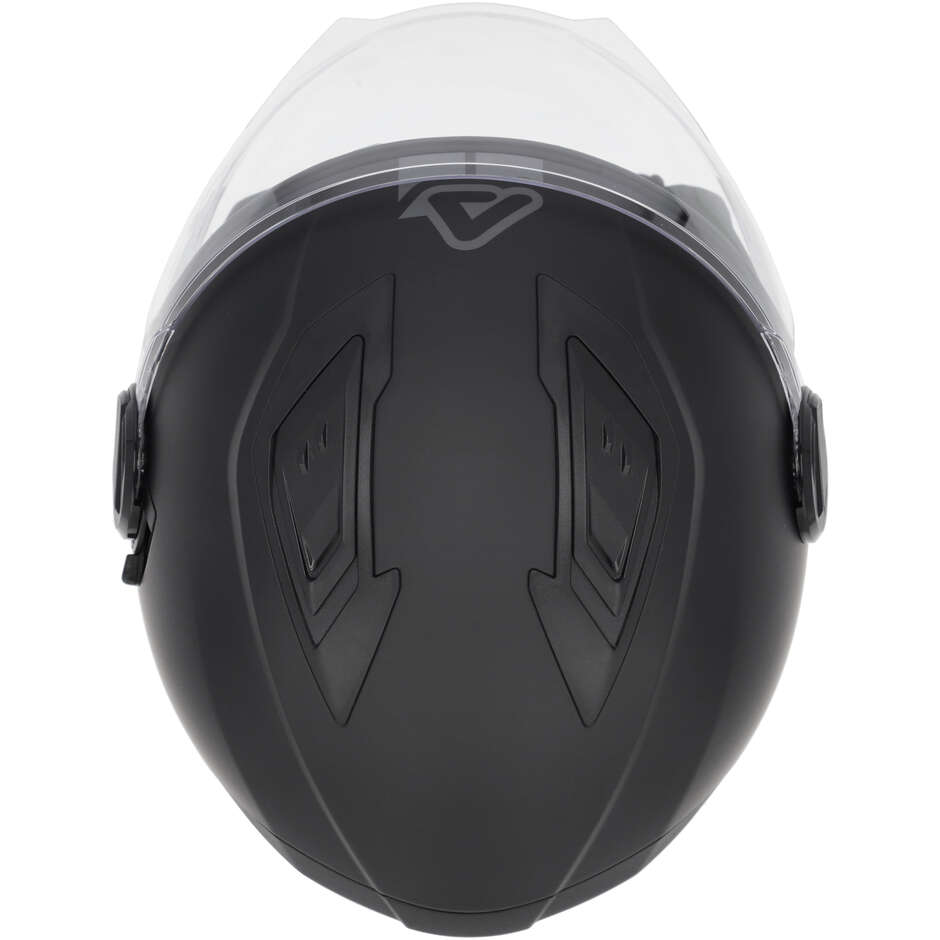 Casco Moto Jet Acerbis Levante Nero