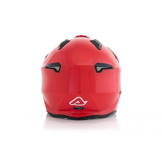 Casco Moto Jet Acerbis Modello ARIA Rosso