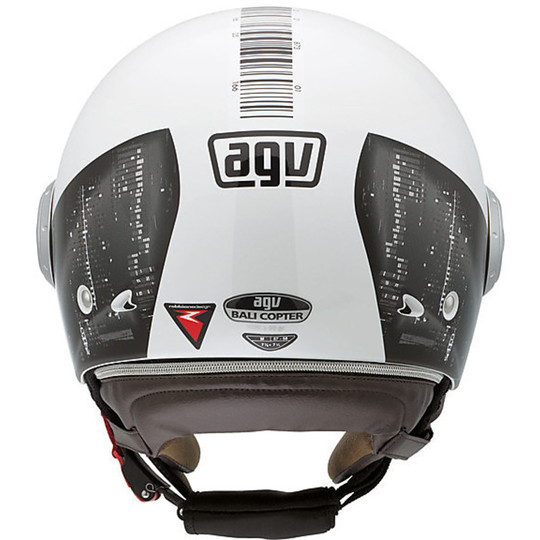 Casco Moto Jet Agv Bali Copter Multi Barcode