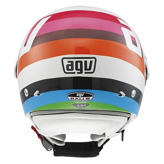 Casco Moto Jet Agv Bali II Multi Colourway