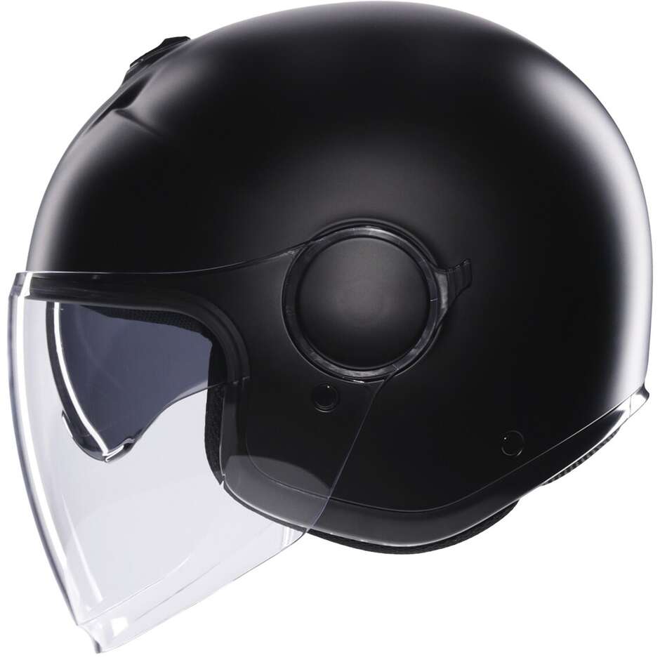 Casco Moto Jet AGV ETERES MONO Nero Opaco