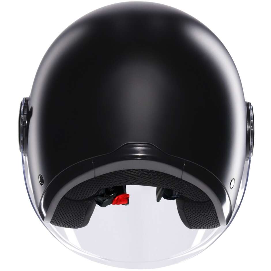 Casco Moto Jet AGV ETERES MONO Nero Opaco