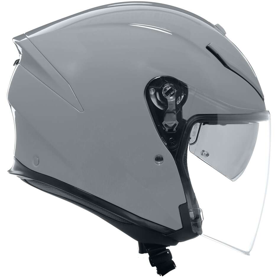 Casco Moto Jet AGV K5 JET EVO MONO NARDO Grigio
