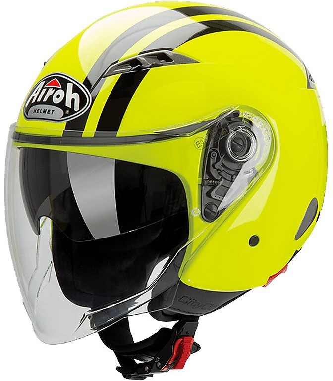 CASCO JET CITY ONE STYLE NEW GRAPHIC 2015 AIROH IN PROMO TG L