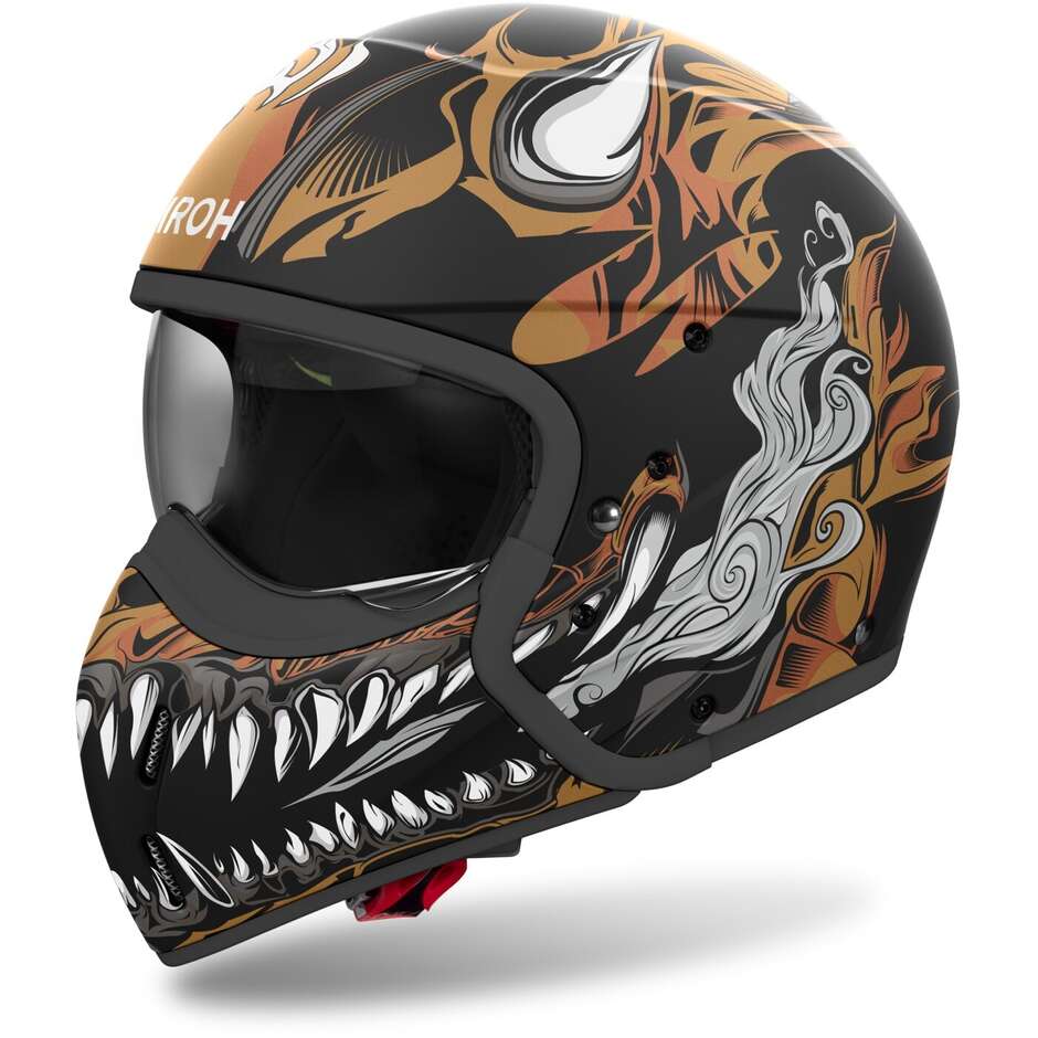 Casco Moto Jet Airoh J110 ONI Opaco