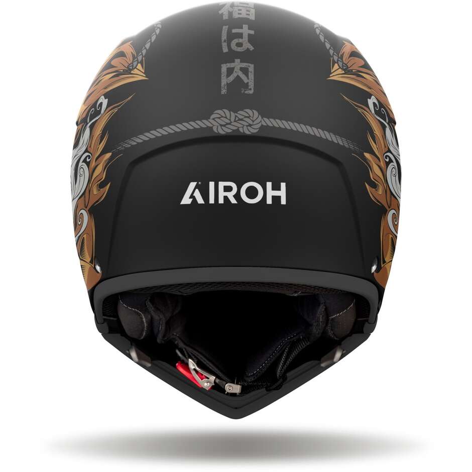 Casco Moto Jet Airoh J110 ONI Opaco