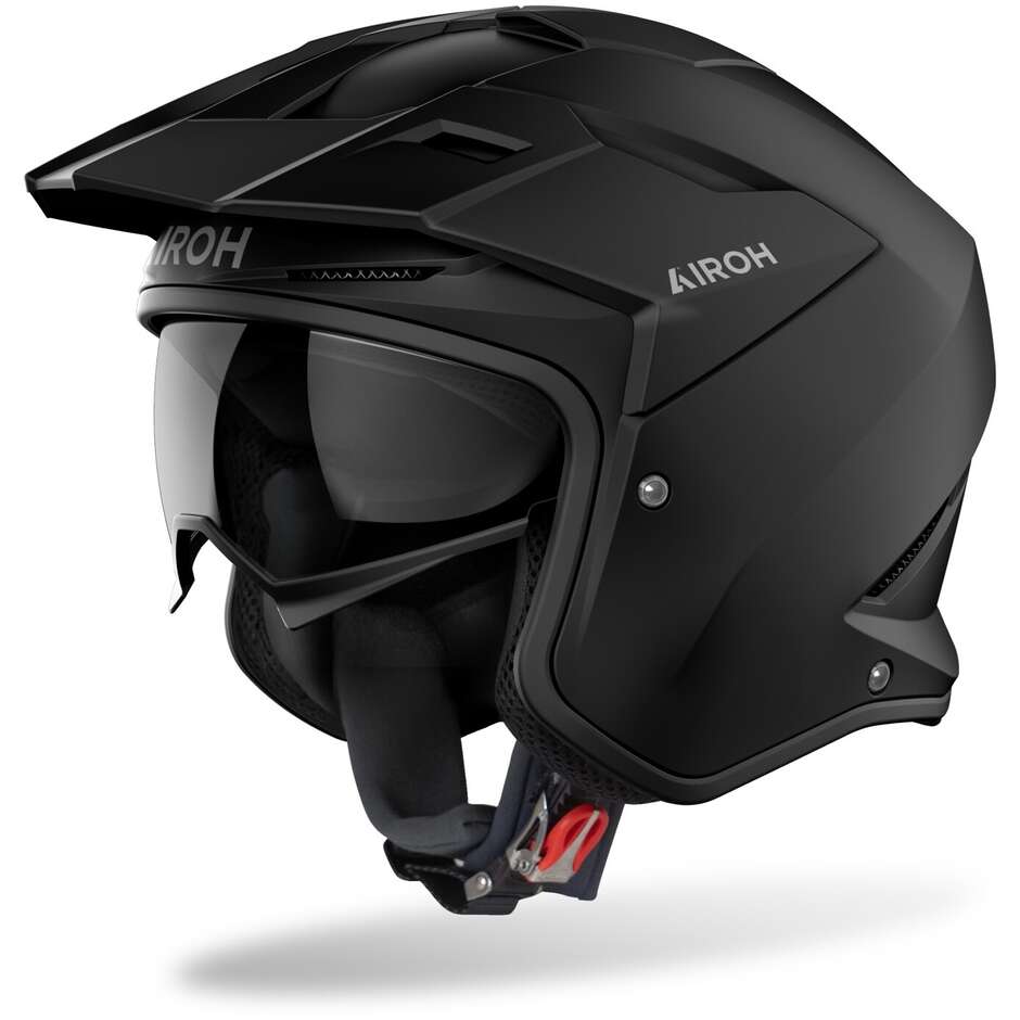 Casco Moto Jet Airoh KOMBAKT COLOR Nero Opaco