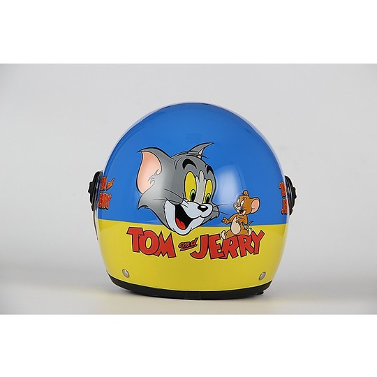 Casco Moto Jet Bambino BHR 713 Warner Bros Tom & Jerry
