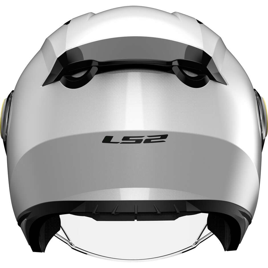 Casco Moto Jet Bambino LS2 OF622 FUNNY II SOLID Bianco