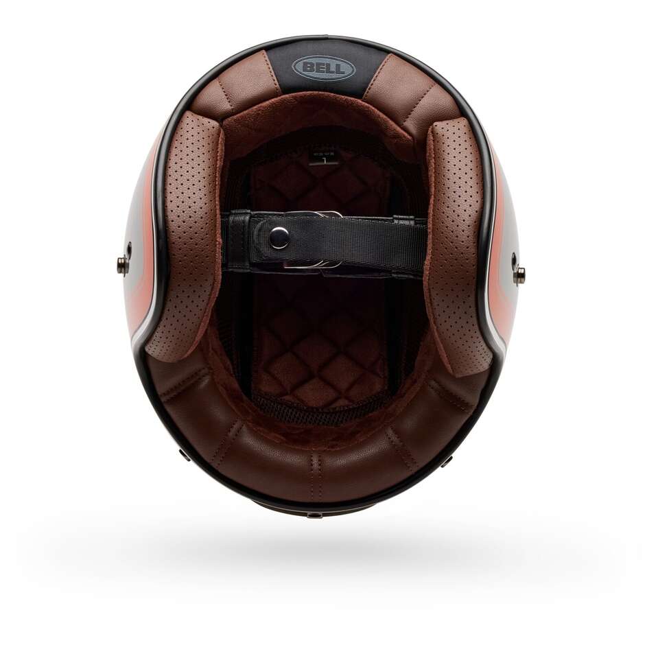 Casco Moto Jet Bell CUSTOM 500 CRATE Satinato