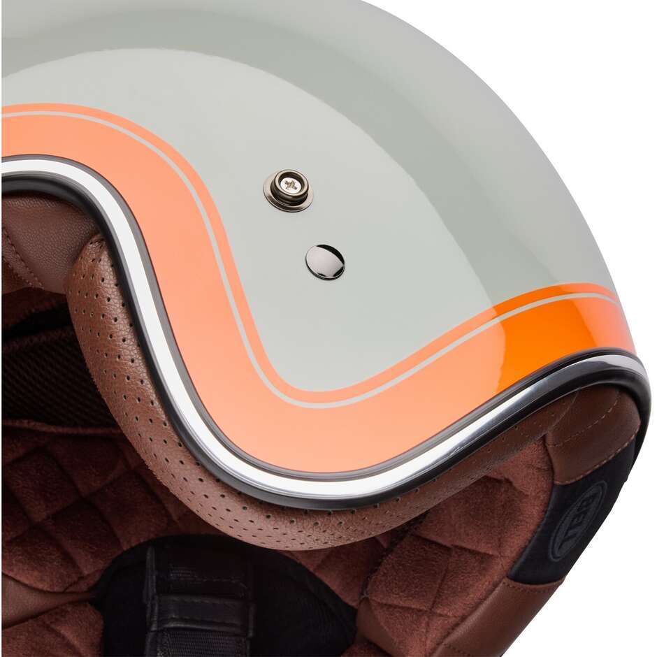 Casco Moto Jet Bell CUSTOM 500 CRATE Satinato