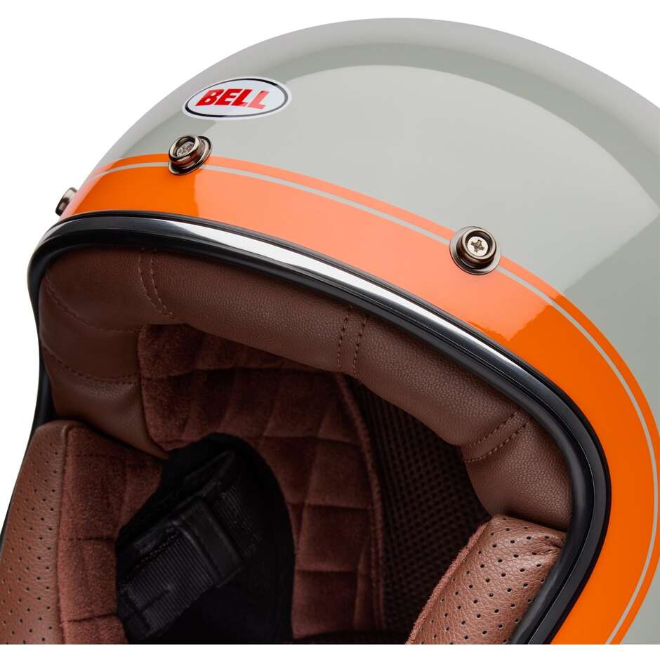 Casco Moto Jet Bell CUSTOM 500 CRATE Satinato