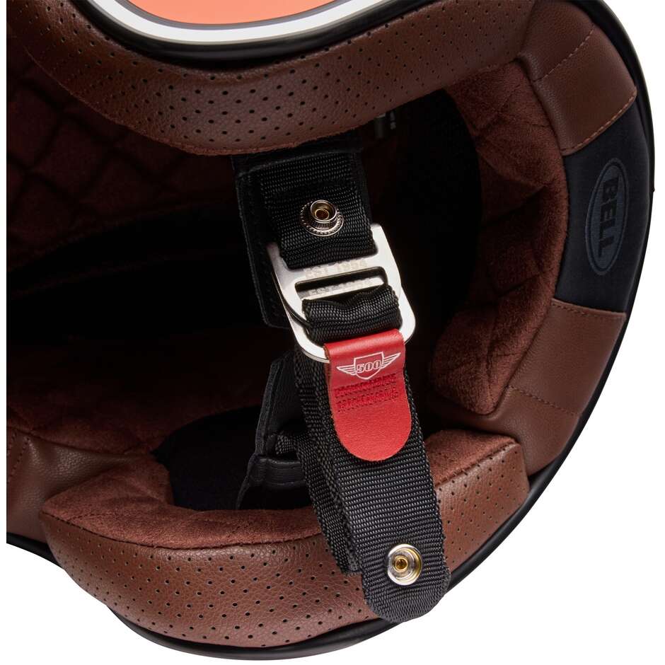 Casco Moto Jet Bell CUSTOM 500 CRATE Satinato