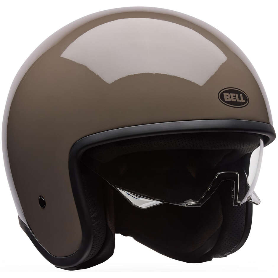 Casco Moto Jet Bell TX501 SPRINT Mocha