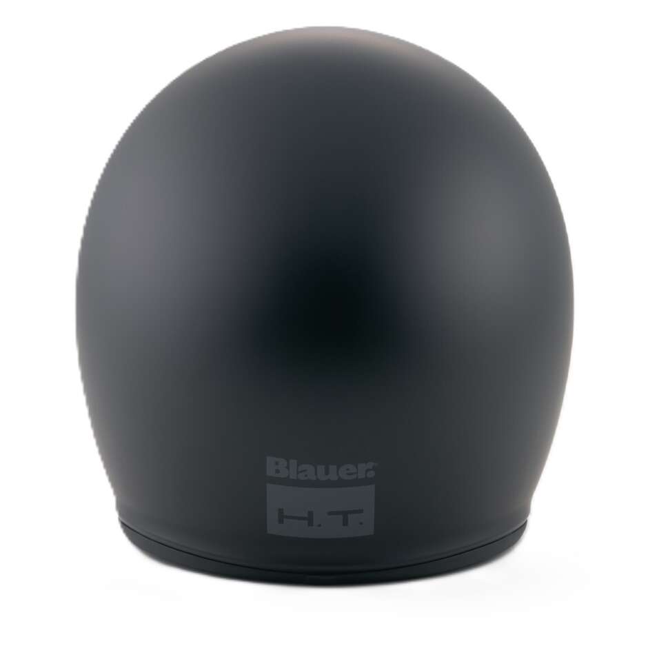 Casco Moto Jet Blauer Pilot 4.0 Mono Nero Opaco