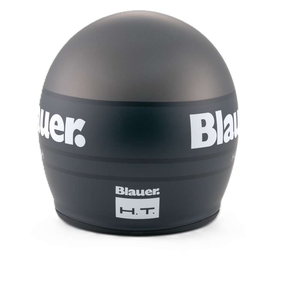 Casco Moto Jet Blauer Pilot 4.0 Titanio Grigio Opaco