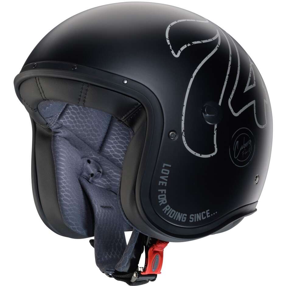 Casco Moto Jet Caberg FREERIDE X 74 Opaco Nero Antracite