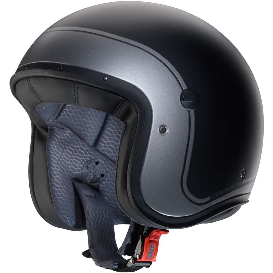 Casco Moto Jet Caberg FREERIDE X IMOLA Opaco Nero Gun Metal