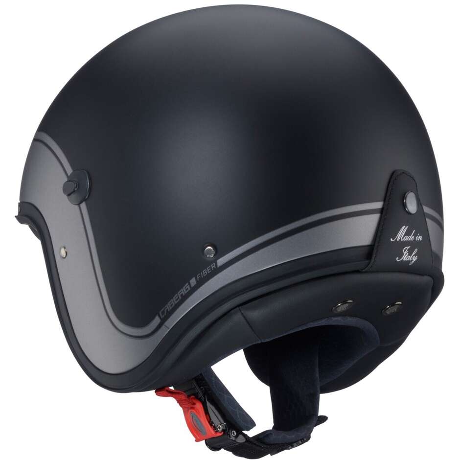 Casco Moto Jet Caberg FREERIDE X IMOLA Opaco Nero Gun Metal
