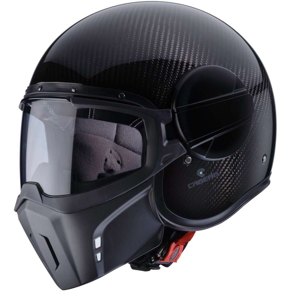 Casco Moto Jet Caberg GHOST X CARBON Lucido