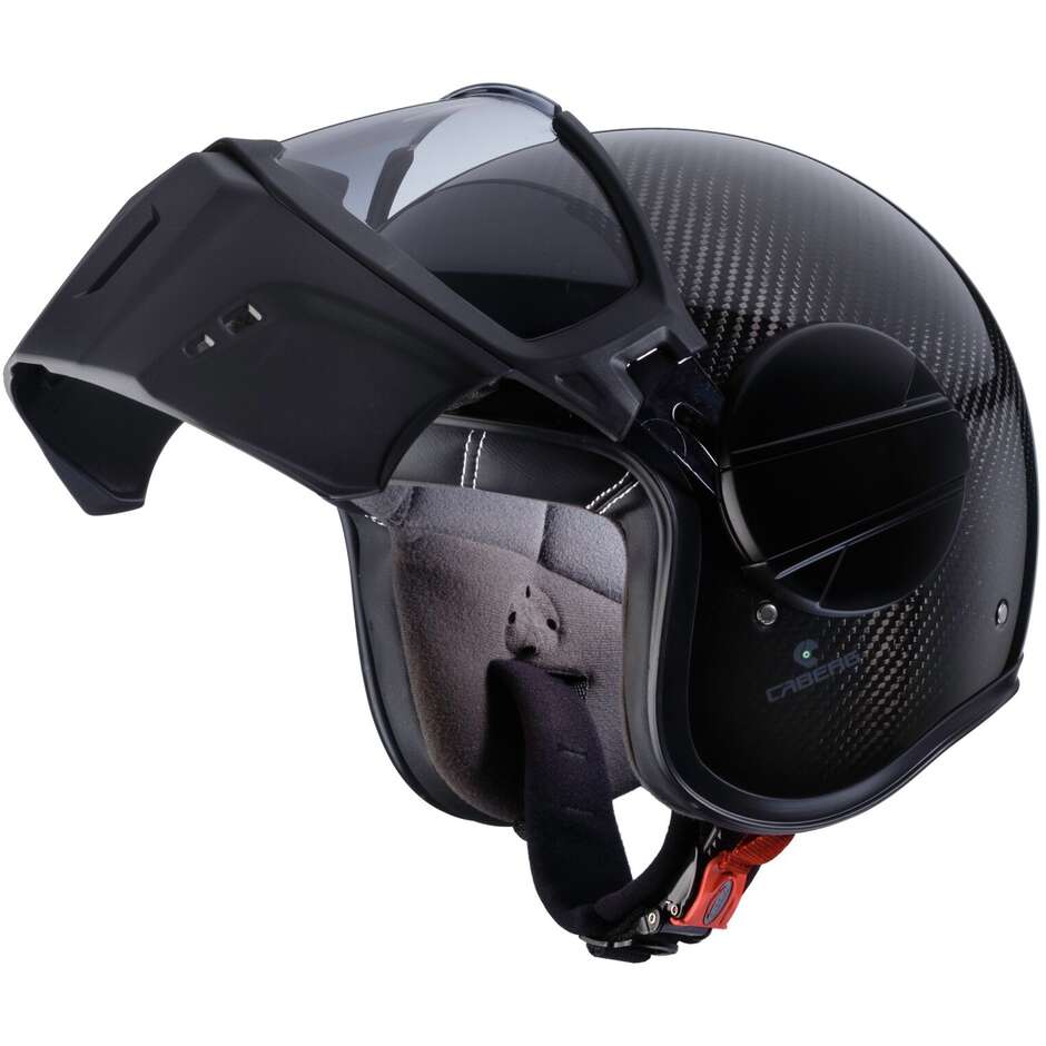 Casco Moto Jet Caberg GHOST X CARBON Lucido