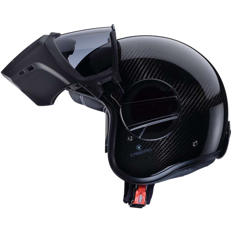 Casco Moto Jet Caberg GHOST X CARBON Lucido