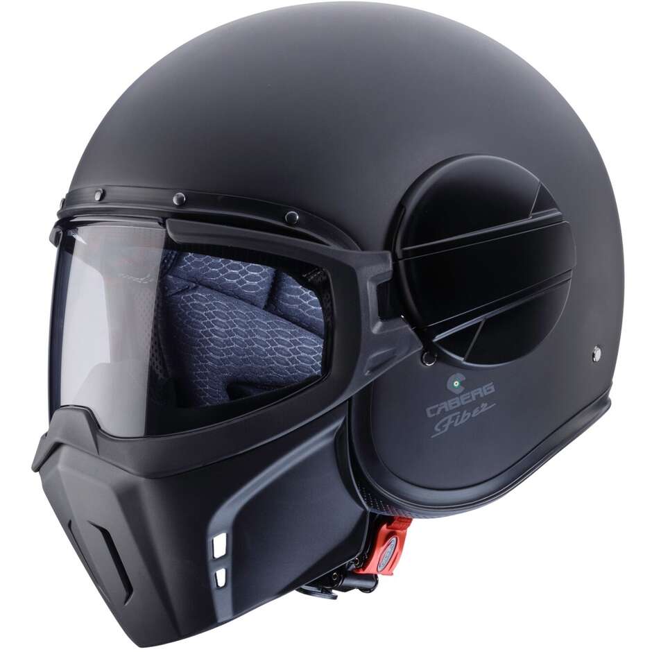 Casco Moto Jet Caberg GHOST X Nero Opaco
