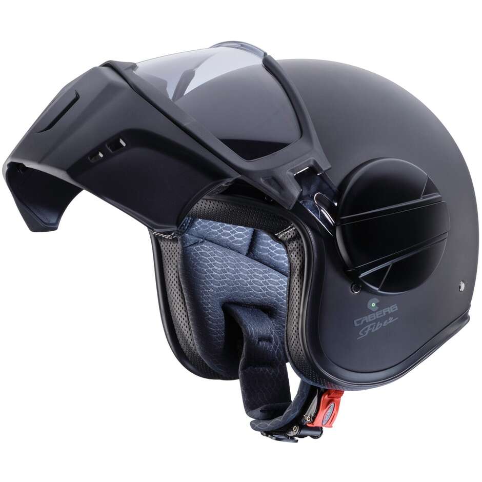 Casco Moto Jet Caberg GHOST X Nero Opaco