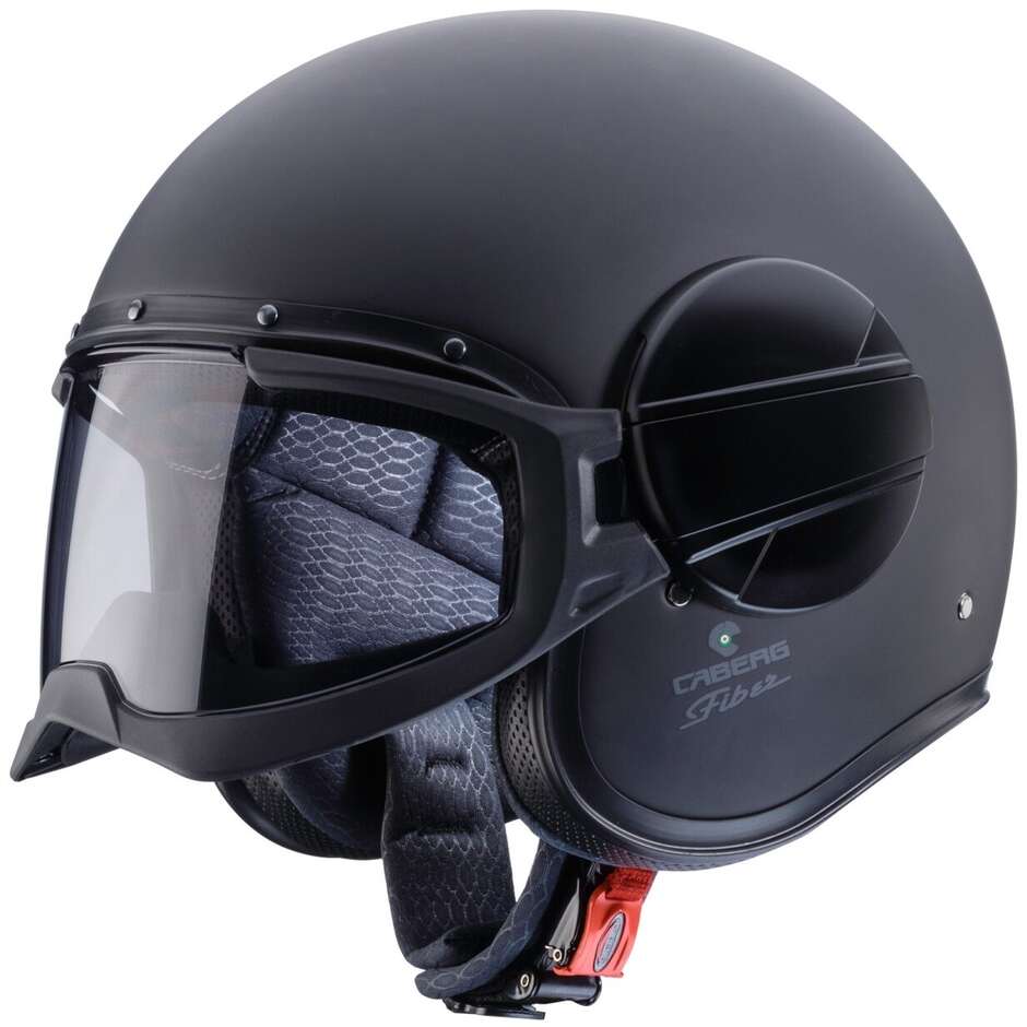 Casco Moto Jet Caberg GHOST X Nero Opaco