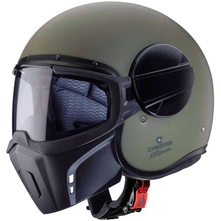 Casco Moto Jet GHOST X Verde Militare Opaco taglia M
