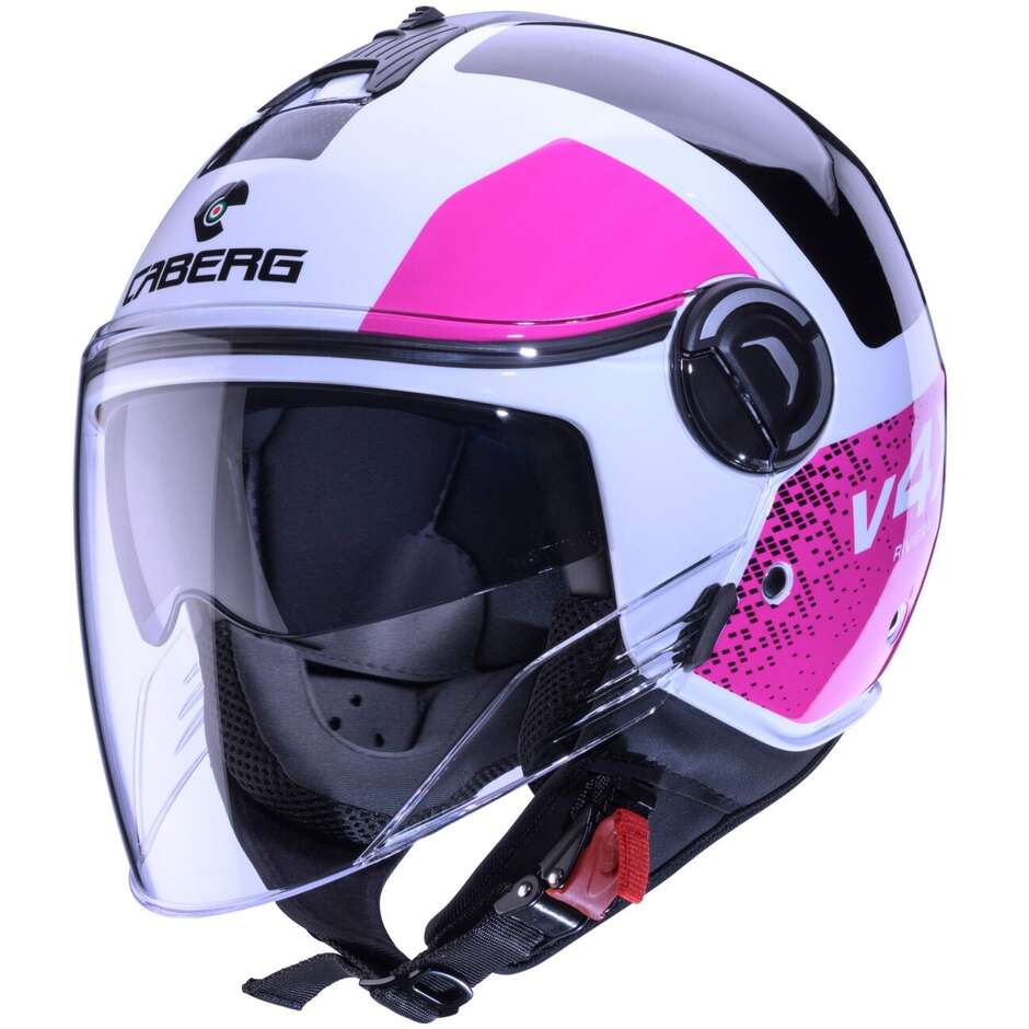 Caberg Riviera V4x Casco Demi-Jet - Doppia Visiera, Ventilazione, Predisposto Per Comunicatore - Foto 9