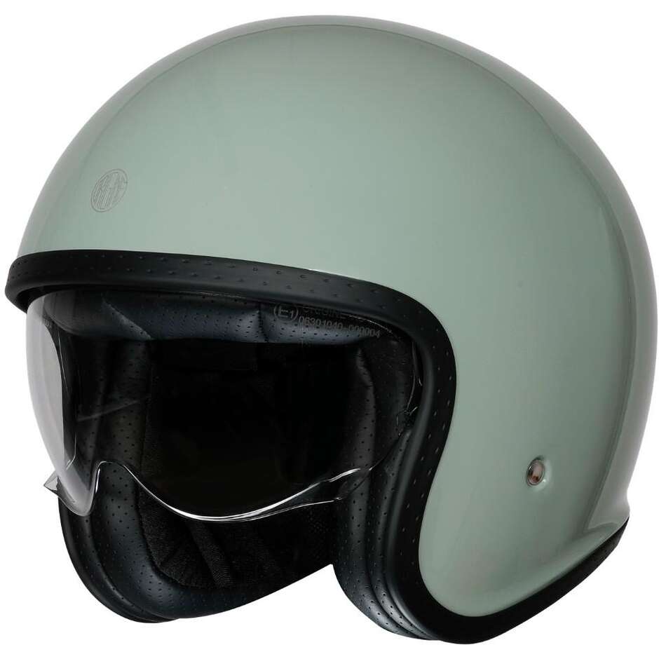 Casco Moto Jet Cafè Racer Origine SPIRIT PRESTIGE Verde