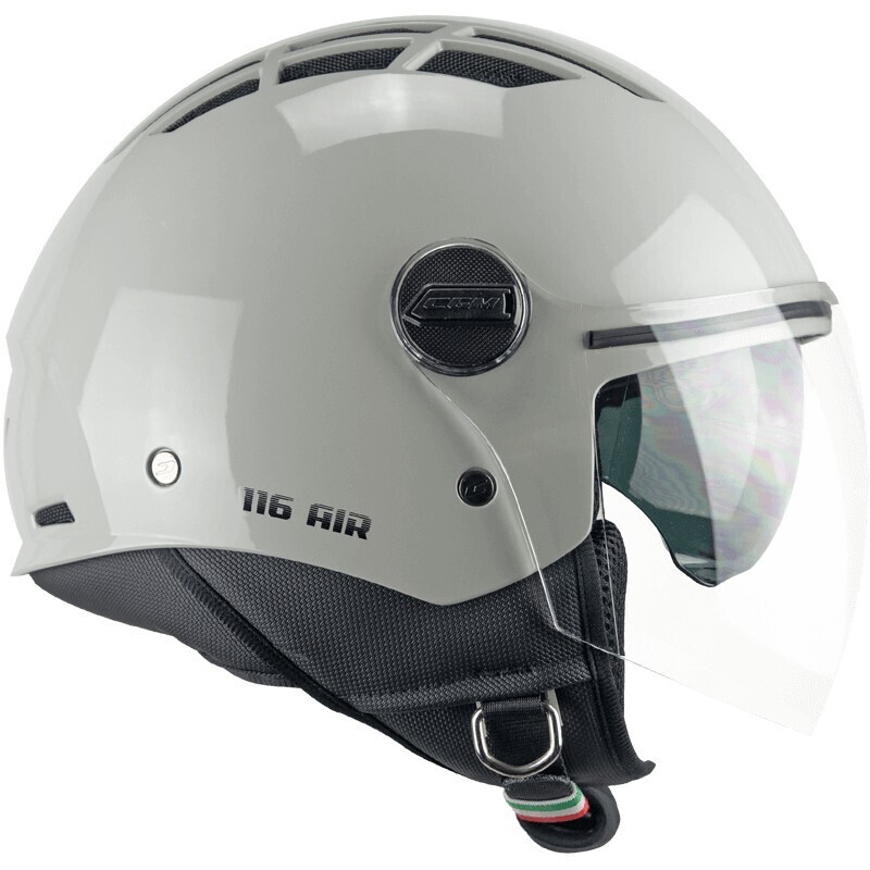Casco Moto Jet 116A AIR MONO Bigio taglia S