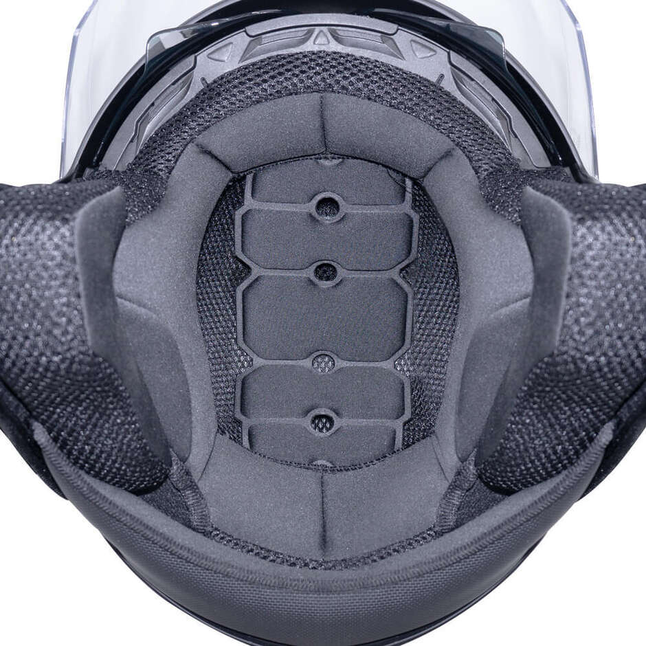 Casco Moto Jet CGM 116X AIR CITY Nero Fucsia fluo opaco