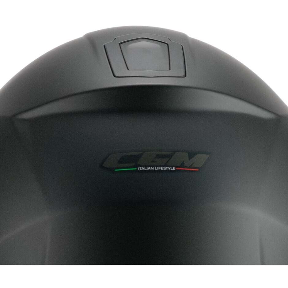 CGM 136A RNA MONO Jet Motorradhelm Mattschwarz